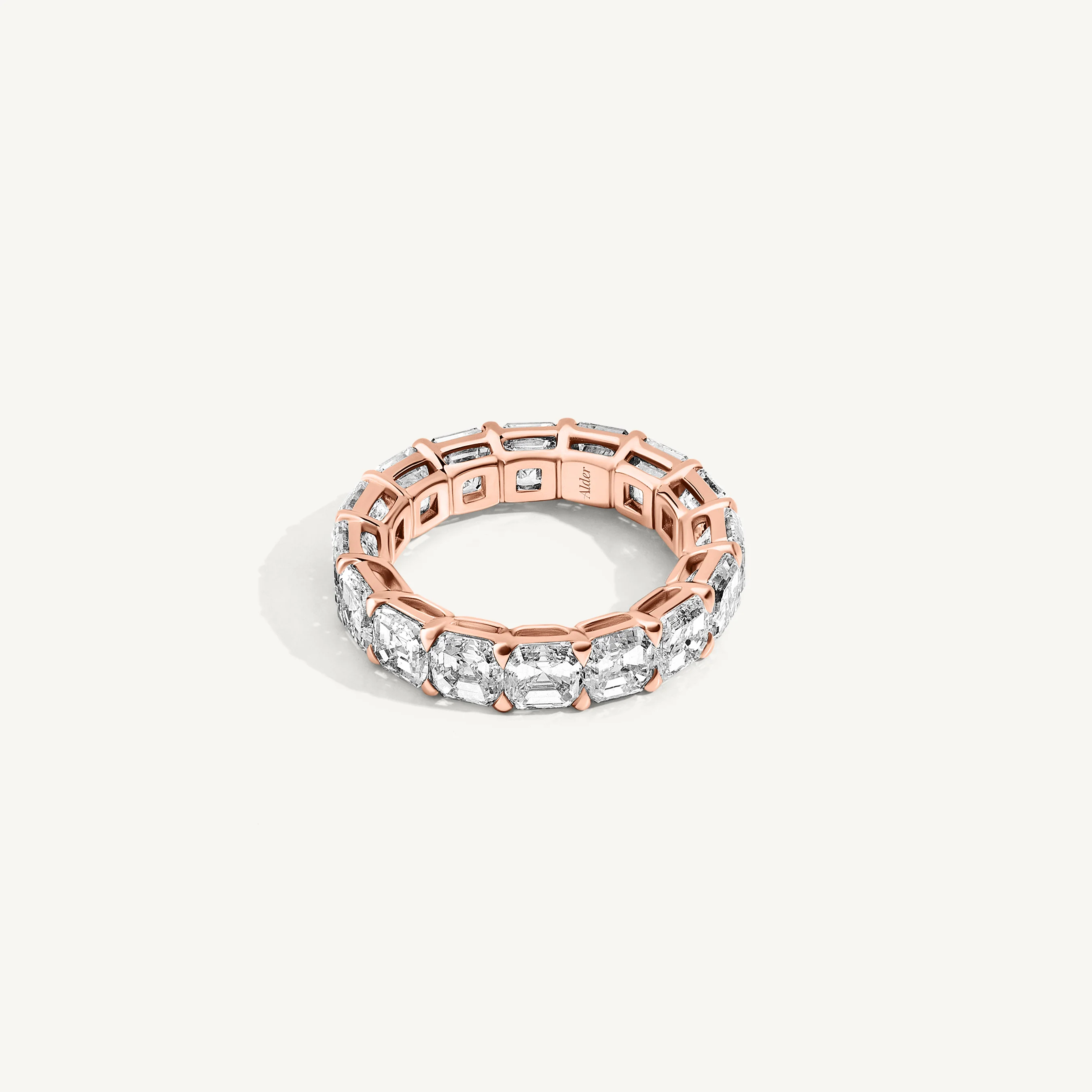 Asscher Cut Diamond Eternity Band - Image 3