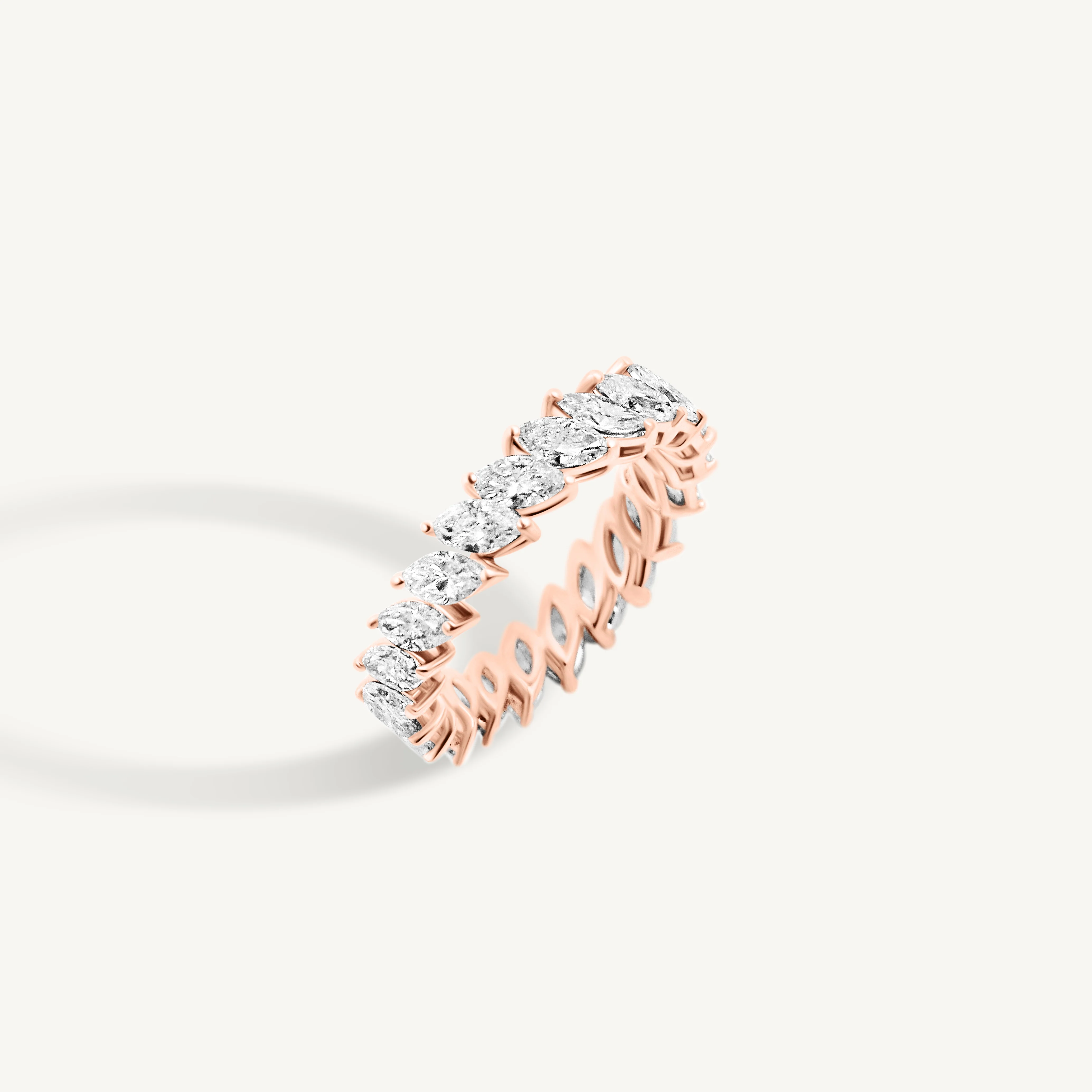 Marquise Diamond Eternity Band - Image 4
