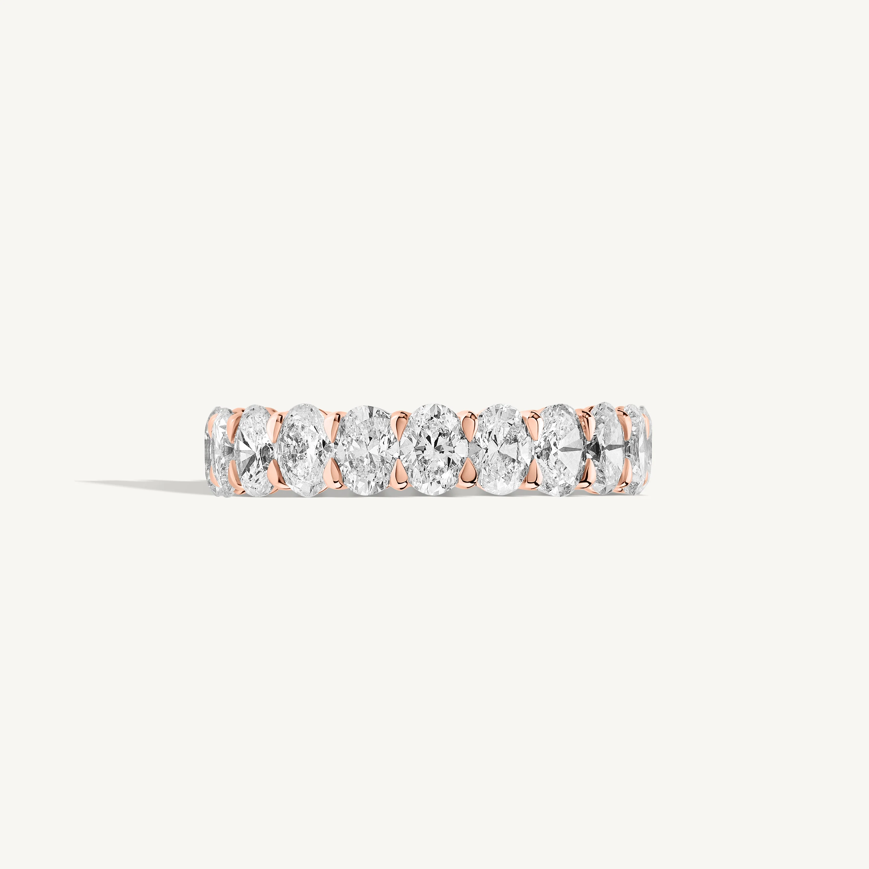 Oval Diamond Eternity Band - Image 5
