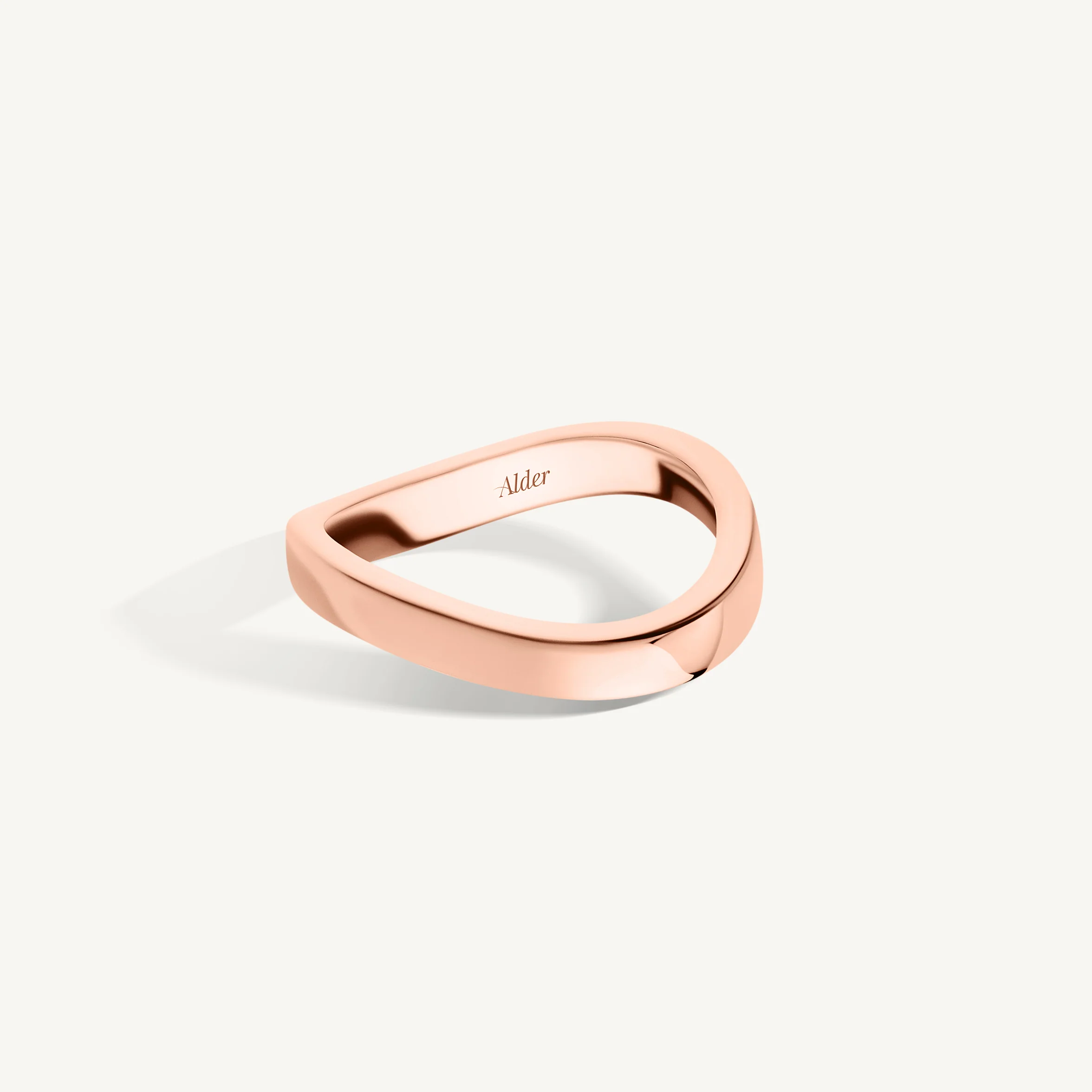 Bella Curved Ring - Image 4