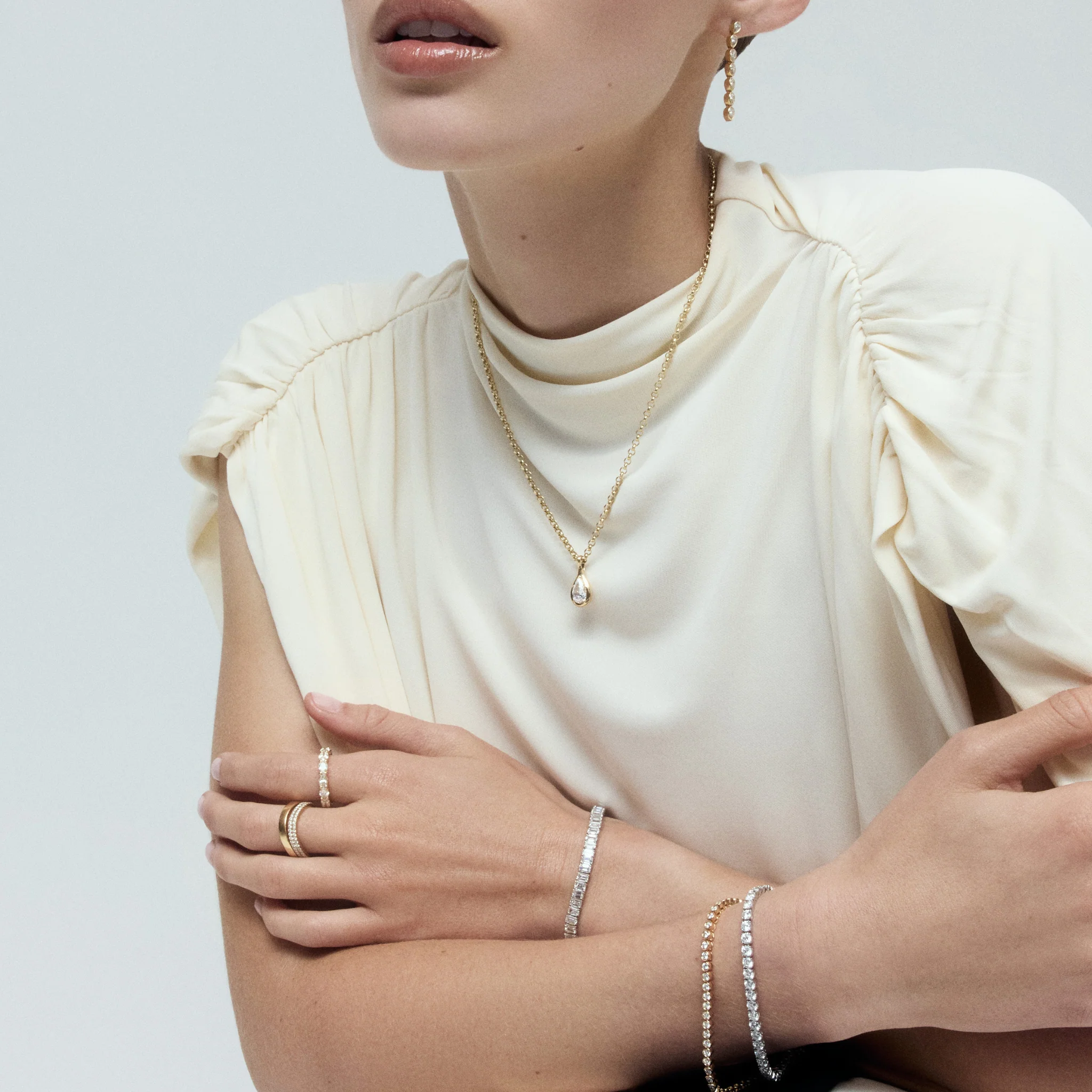 Bella Curved Ring - Image 5